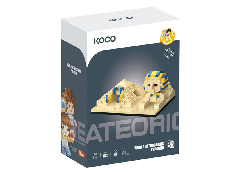 Koco Stavebnice Pyramida a sfinga